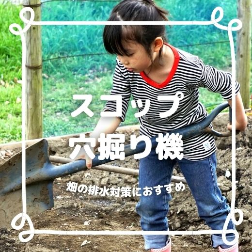 畑の排水対策に使える【家庭菜園／小規模畑向け】スコップ（シャベル）穴掘り機9選