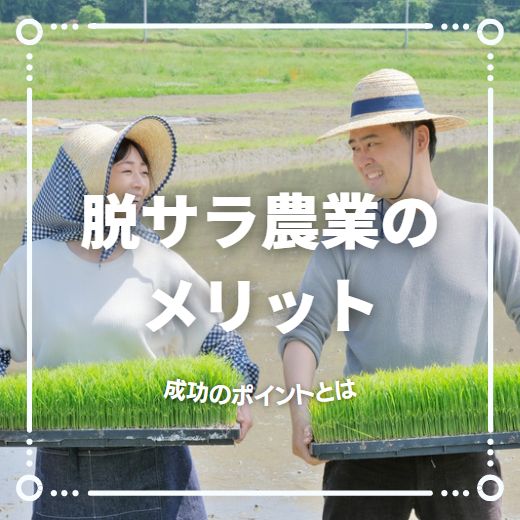 脱サラ農業を始めるメリットとデメリットを解説 | 成功のポイントとは